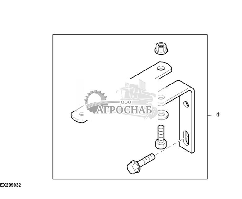 Комплект для самостоятельной установки, монтажный кронштейн, дисплей BaleTrak™ Pro, с кабиной ComfortGard™ - ST890371 8.jpg